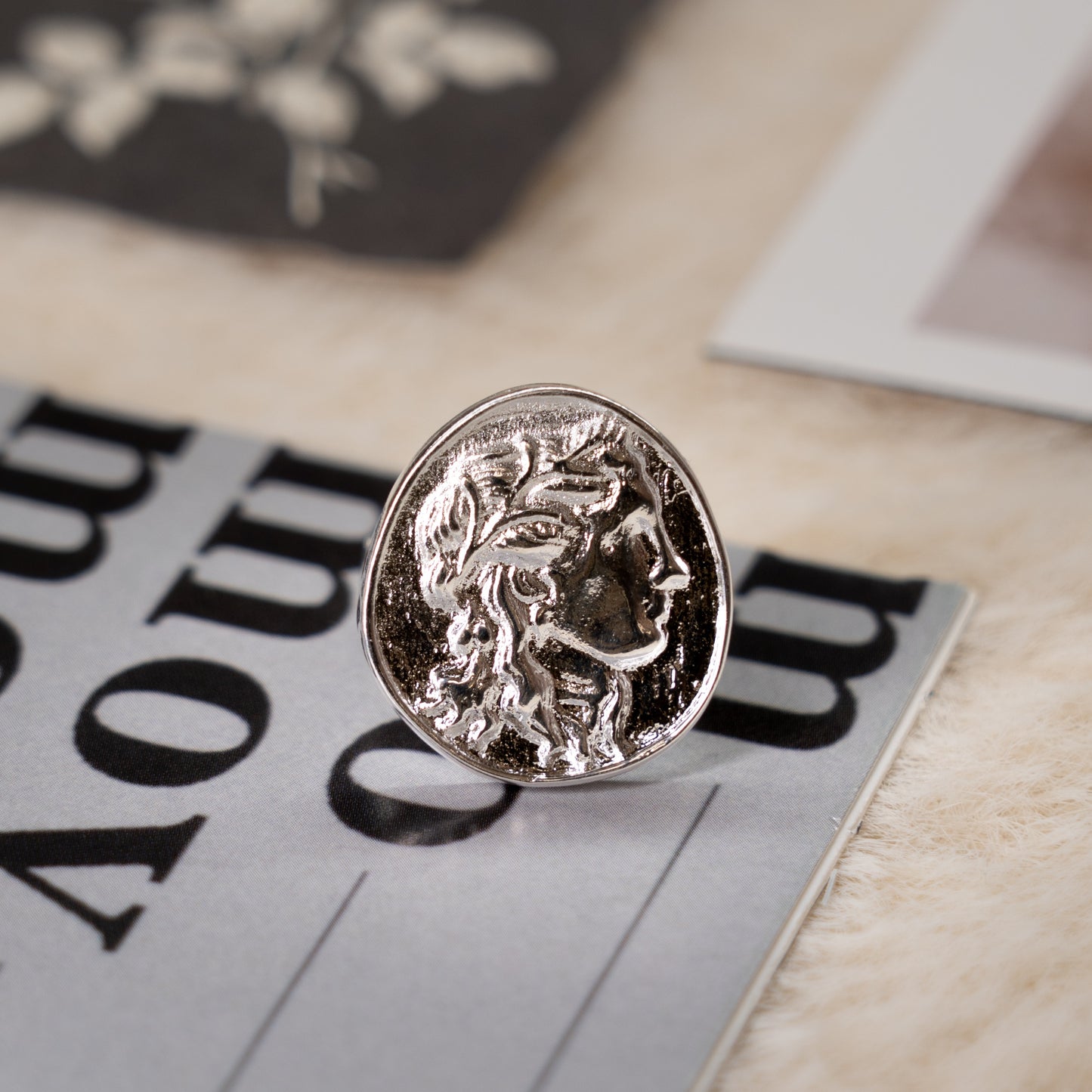 Punk Adjustable Sliver Ring Collection