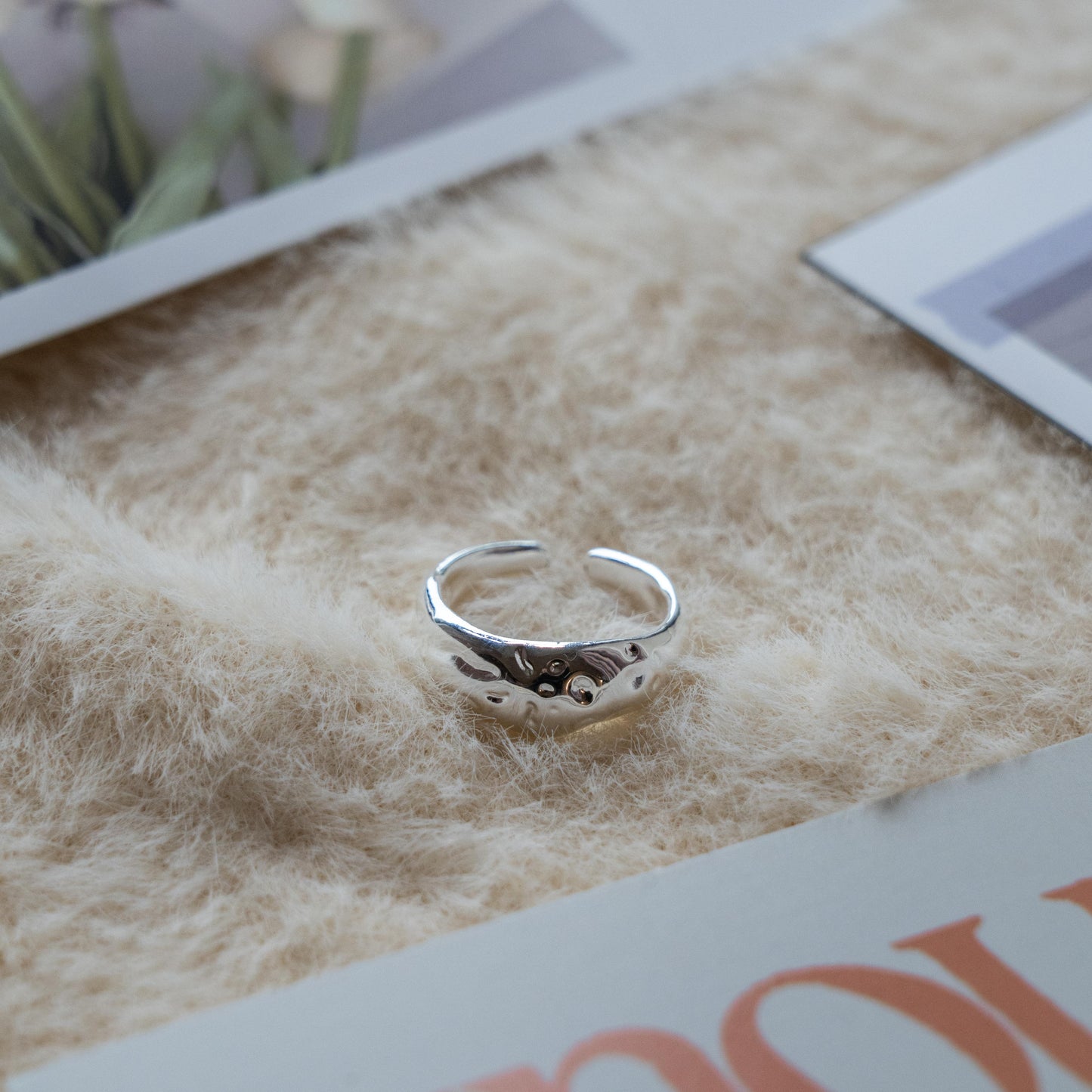 Adjustable Gothic Silver Ring Collection