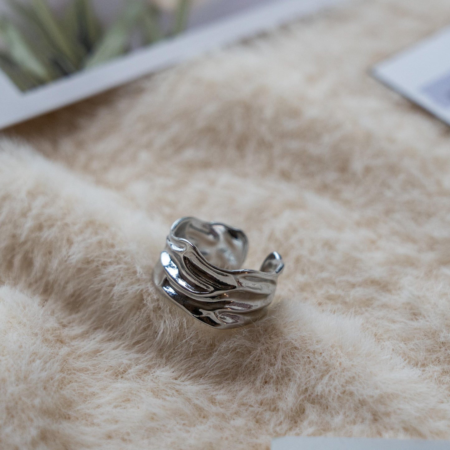 Adjustable Gothic Silver Ring Collection