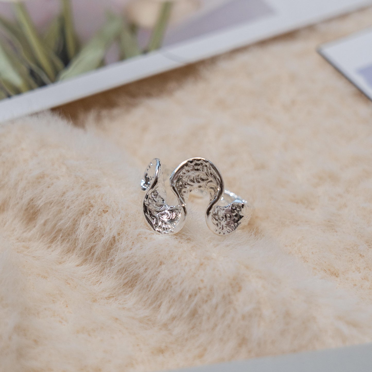 Punk Adjustable Sliver Ring Collection