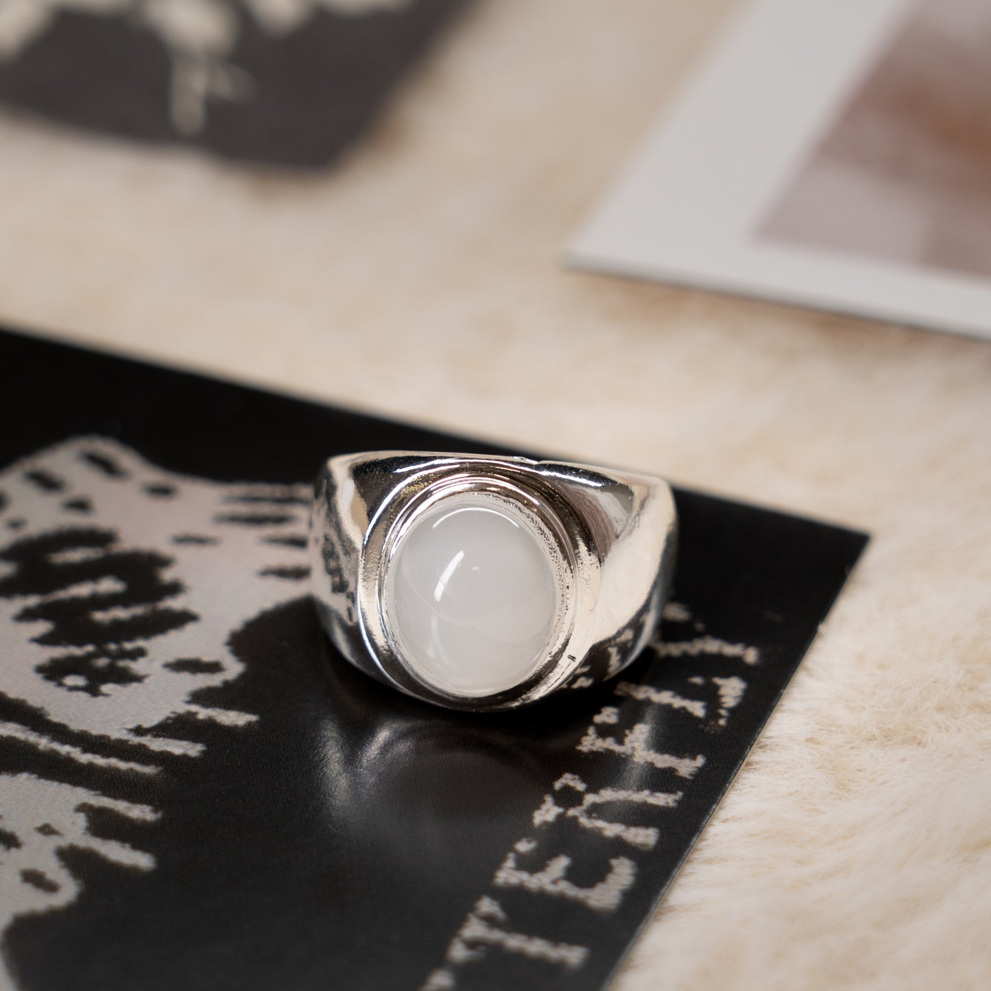 Punk Sliver Adjustable Ring Collection